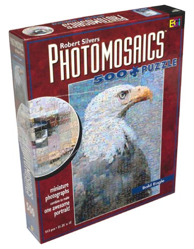 Puzzle Fotomosaico Águila Calva 500 Piezas