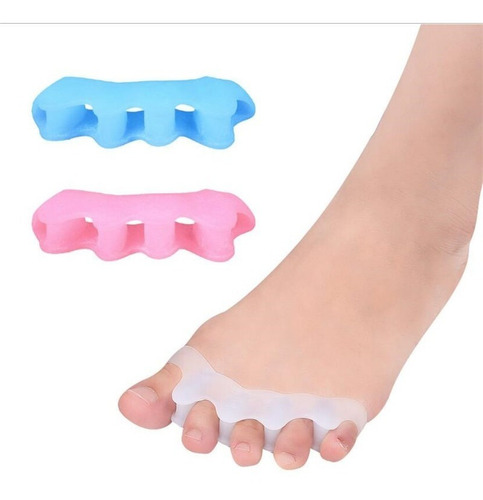 Imagem 6 de 10 de Separador Silicone Para Dedos Pés - Calos - Joanete - 1 Par