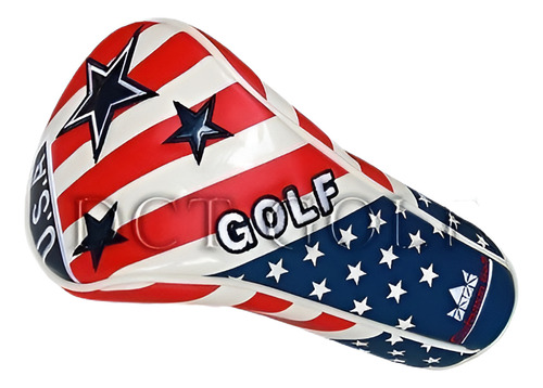 Nuevo Usa Bandera Golf Estrellas Driver Madera Cubierta Fund