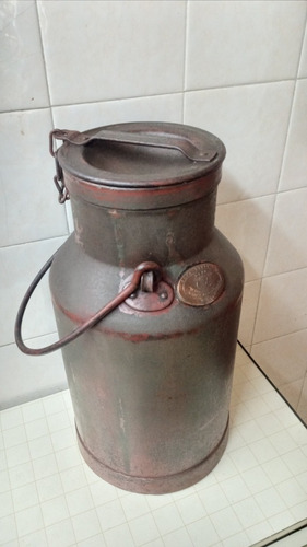 Antiguo Tarro Lechero Alfa Laval Marca Eskilstuna (Usado)