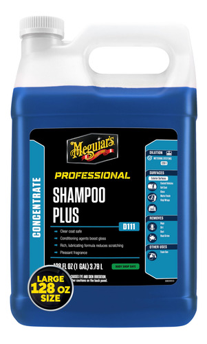 Shampoo Plus Jabón De Lavado Para Autos 3.78 Litros