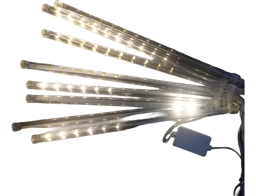 Luces Navidad Hogar, Lluvia Meteoro 8 Tubos Led