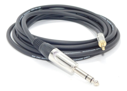Imagen 2 de 3 de Cable Miniplug A Plug Estereo Skp Pro 1,5mts Hamc