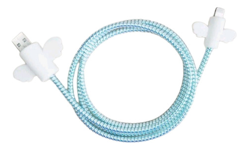 Protector Cable Celular Alas Cuidado Espiral