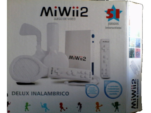 Juego De Video Mi Wii 2 Delux Inalambrico - 51 Juegos