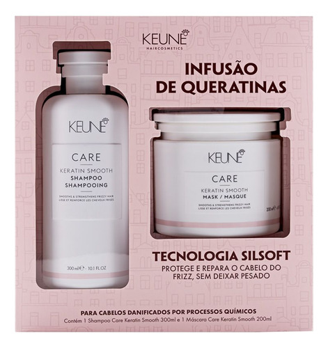 Kit Keune Care Keratin Smooth Duo (2 Produtos)