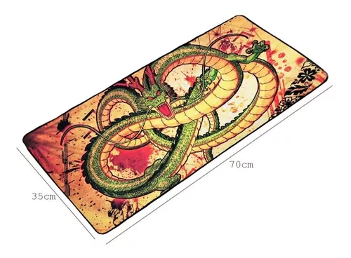 Mousepad Dragon Ball Esferas do Dragão anime com apoio