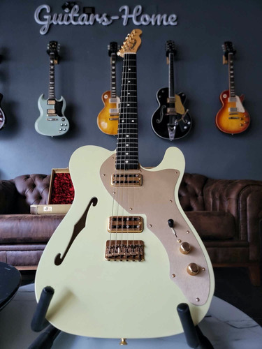 Fender Telecaster Thinline Custom Shop 50s Tv Jones White 