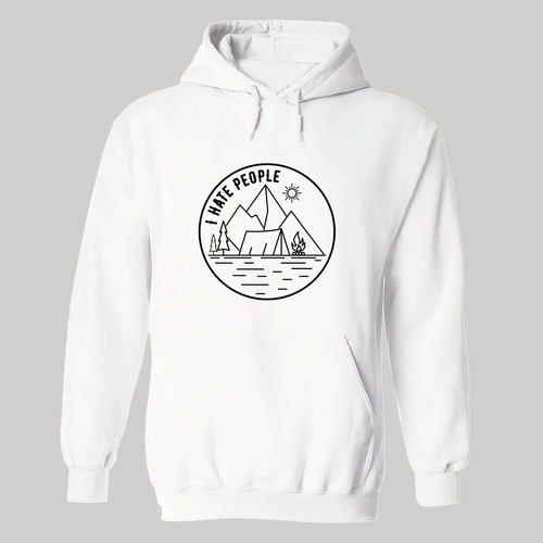 Sudadera Hombre  Hoodie Camping Senderismo Frases 015