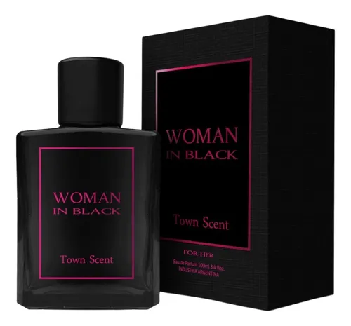 comprar Perfume Woman In Black Fragancia Premium Town Scent 100ml