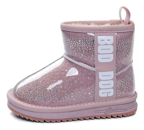 Botas De Nieve Impermeables Y Cálidas Para Niñas