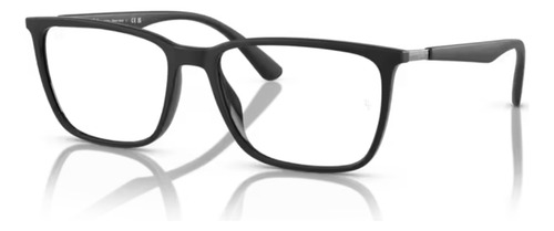 Óculos De Grau Rb7219 Optics Preto Ray-ban