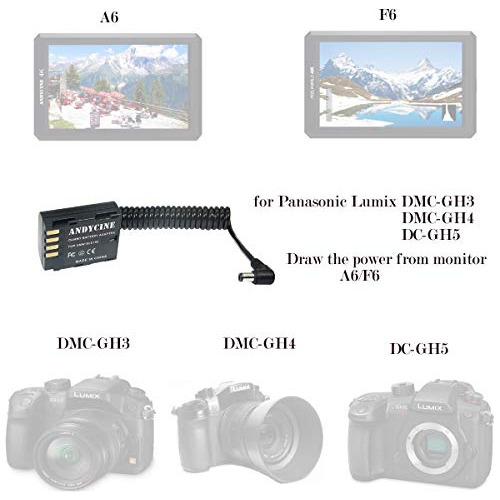 Cable Resorte Para Monitor A6 F6 Lumix Dmc Gh3 Gh4 Dc