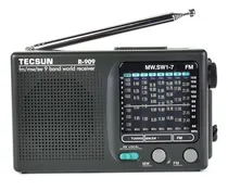 Comprar Radio De Onda Corta Tecsun R-909 Am\u002Ffm\u002Fsw1-7 Portátil
