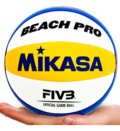 Bola De Vôlei De Praia Mikasa Bv550 Fivb Sport Original Pro