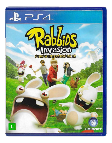 Rabbids Invasion O Show Interativo Da Tv Ps4 Semi Novo (Recondicionado)