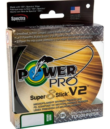 Multifilamento Power Pro 20lb 300yds Super 8 Slick