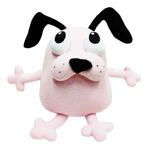 Peluche Hecho A Mano Coraje El Perro Cobarde