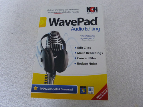 Wavepad Audio Editing Editor De Audio Nch Software