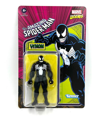 The Amazing Spider Man Venom Marvel Legends Kenner (Usado)