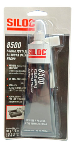 Sellador  Siloc Black 8500 X 70 Ml