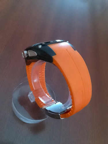 Reloj Deportivo Cronómetro Time Force Naranja Negro Negro-blanco-naranja (Usado)