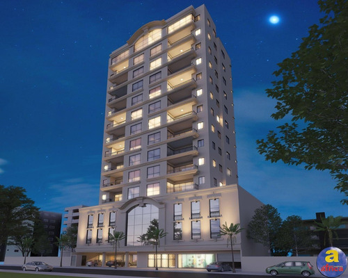 Imagem 1 de 6 de Apartamento 3 Suítes, 2 Vagas De Garagem Na Meia Praia Em Itapema/sc - Imobiliária África - Ap00317 - 69663018