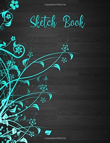 Sketch Book 85 X 11, Personalized Artist Sketchbook 109 Page
