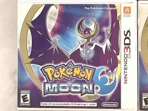 Pokemon Moon Nintendo 3ds Original Usado Buen Estado