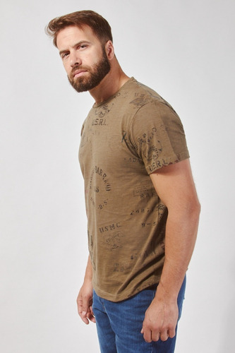 Imagen 3 de 5 de Remera Printed Ii Kevingston