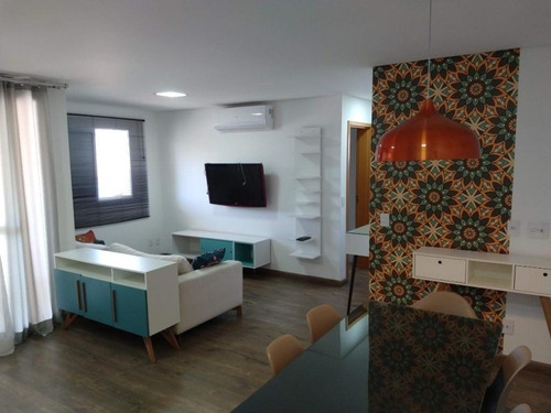 Imagem 5 de 30 de Apartamento Mobiliado Para Locação Na Vila Bastos Com 87 M², 2 Dorm, 1 Suíte, Varanda Gourmet, 3 Vagas De Garagem E Lazer Completo! Santo André, Sp. - Ap0363 - 67855098