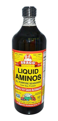Aminoacidos Liquidos - Liquid Aminos 946 Ml Libre De Gluten