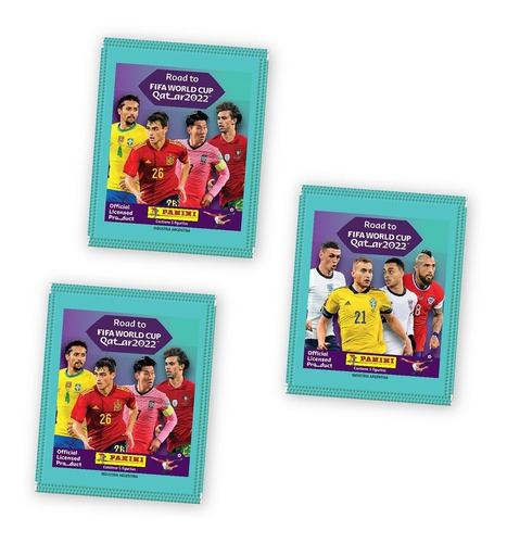 Pack X 20 Sobres De Figuritas Rtwc Qatar 2022