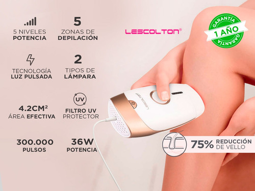 Depiladora Definitiva Laser Tratamiento Profesional Portable