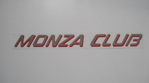 Emblema Monza Club Chevrolet Monza Tubarao 1991 A 1996