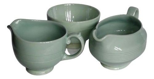 Trio England Vintage Para Coctail Posillo Cremero  Y Salsera