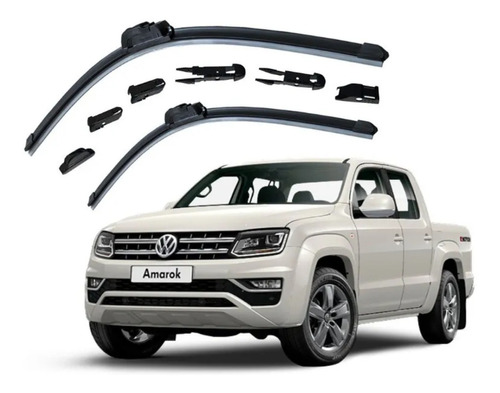 2 Plumas Limpiaparabrisas Reluvsa Vw Amarok 2010-2019