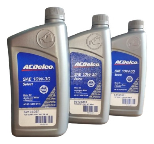 Aceite Mineral Base Premium Acdelco® 10w30