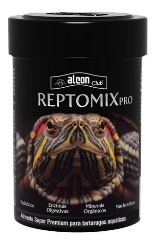 Ração Super Premium Para Tartarugas Reptomix Pro 28g Alcon