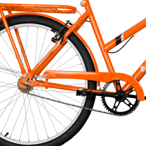Bicicleta Aro 26 Adulta Retro Wave Freios V-brake E Cesto