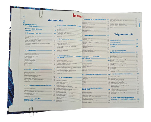 Libro De Matemáticas Geometría Y Trigonometría - Galdós