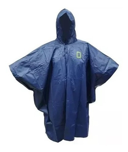 Poncho Impermeable Para Lluvia Trekking Senderismo Natgeo