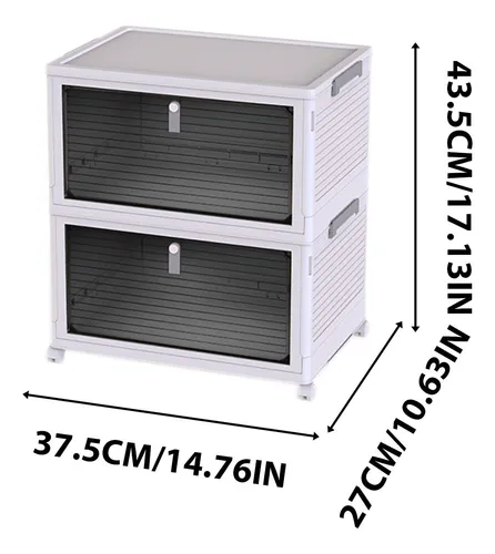 Caja De Almacenamiento W Desktop Con Cajones Pequeños Transp