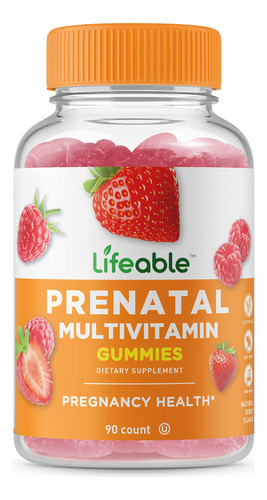 Lifeable Prenatal Multivitaminico  Gomitas De Sabor Natural
