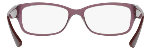 Armação Óculos De Grau Tecnol Tn3076 L396 56 Feminino Cor Roxo-claro Translúcido/vinho-escuro