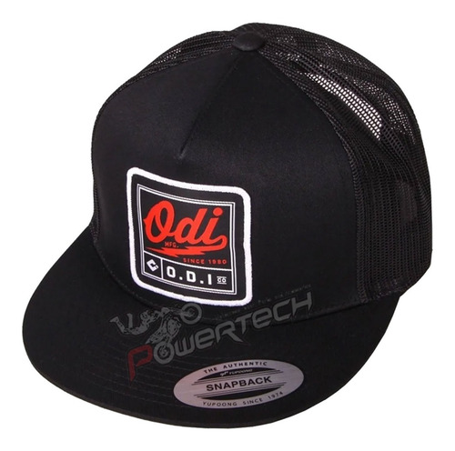 Imagen 2 de 3 de Gorra Odi Trucker Flat Bill Heater Snap-back - Fox Arg