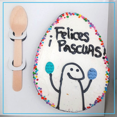 Medio Huevo Pascua Relleno Deformito Flork Argentina Y Mas