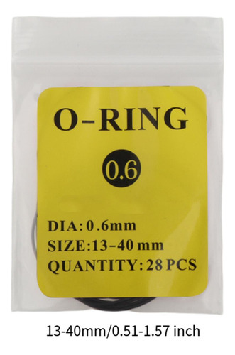 3 Juntas De Sellado Redondas Para 0,6 Mm De Calibre