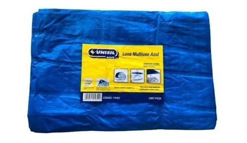 Lona Multiuso Azul 4 X 4 M- Telecompras Sc