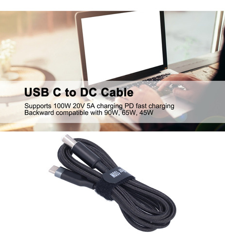 Cable Usb C A Dc Jorindo Macho A Cargador Pd Macho De 7,4 X